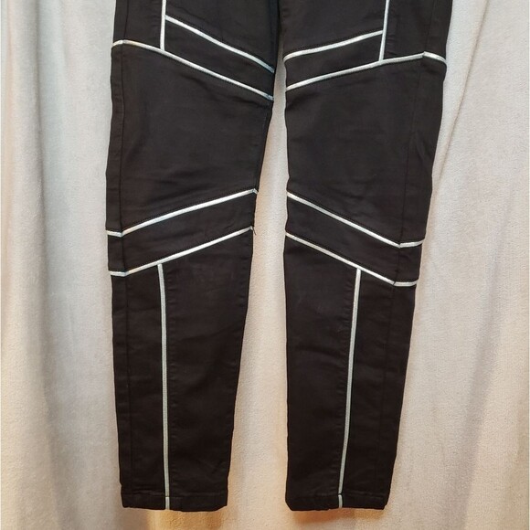 Jazz, Tap Hip hop Dance Costum Medium Adult, Silver, Black - Picture 6 of 16